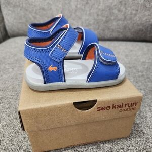 See Kai Run Logan Sandal Size 4